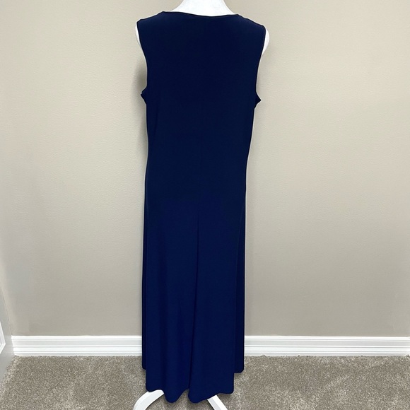 Navy Sleeveless Tank Dress - Picture 6 of 9
